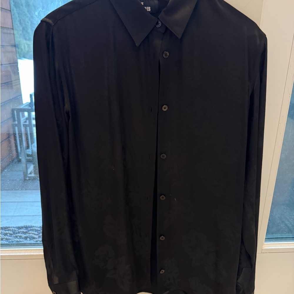 The Kooples Elegant Black Dress Shirt